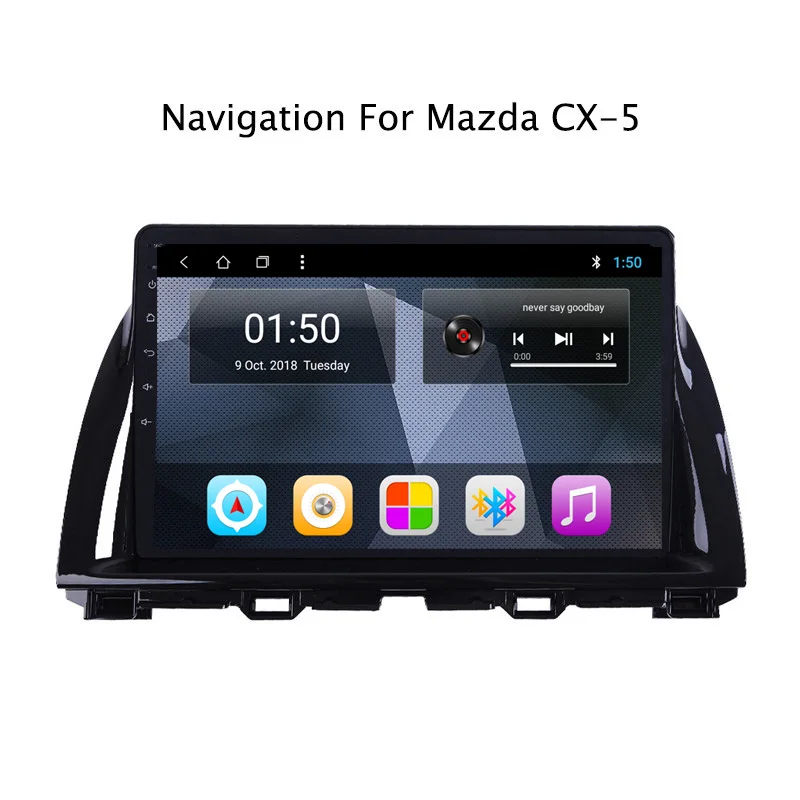 Clearance NAVITOPIA 10.1inch 2G RAM 32G ROM Android 8.1 Car DVD Multimedia GPS Navigation for Mazda CX-5 2014-2015 0