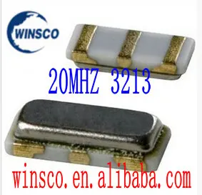 

500PCS/LOT 20MHZ 100% New crystal oscillator CSTCE20M0V51-RO 3213 ONE PACKING