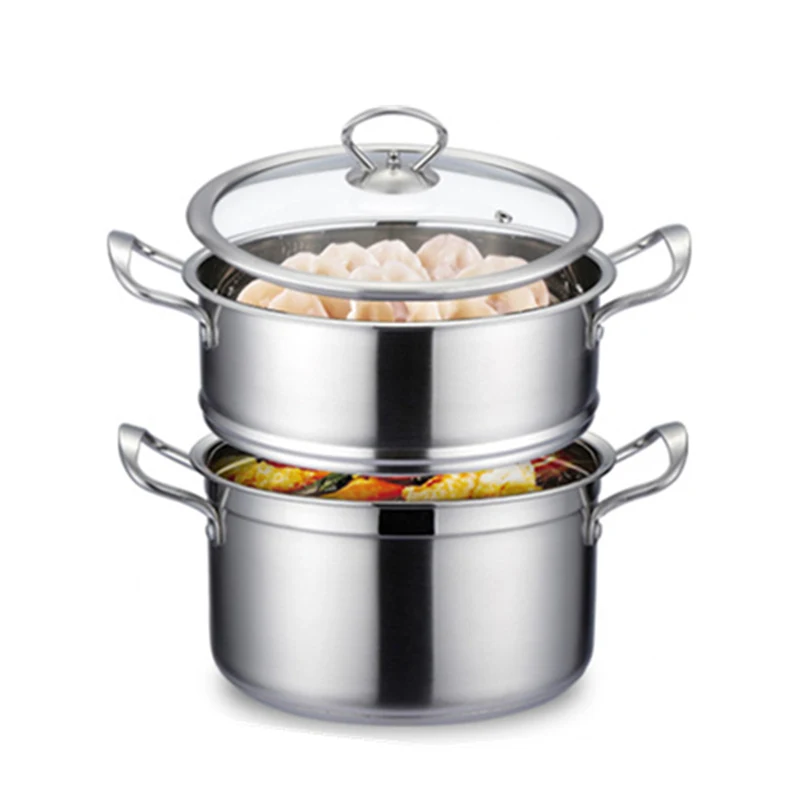 304 Stainless Steel Steamer Pot Using For Furnace