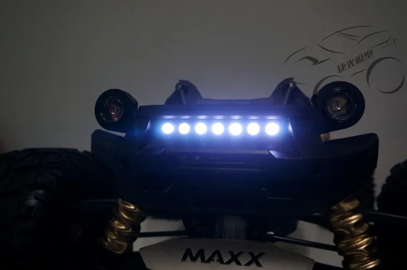 Traxxas xmaxx x-maxx бампер лампа головной светильник 7X5 мм светодиодный с кронштейном лампы