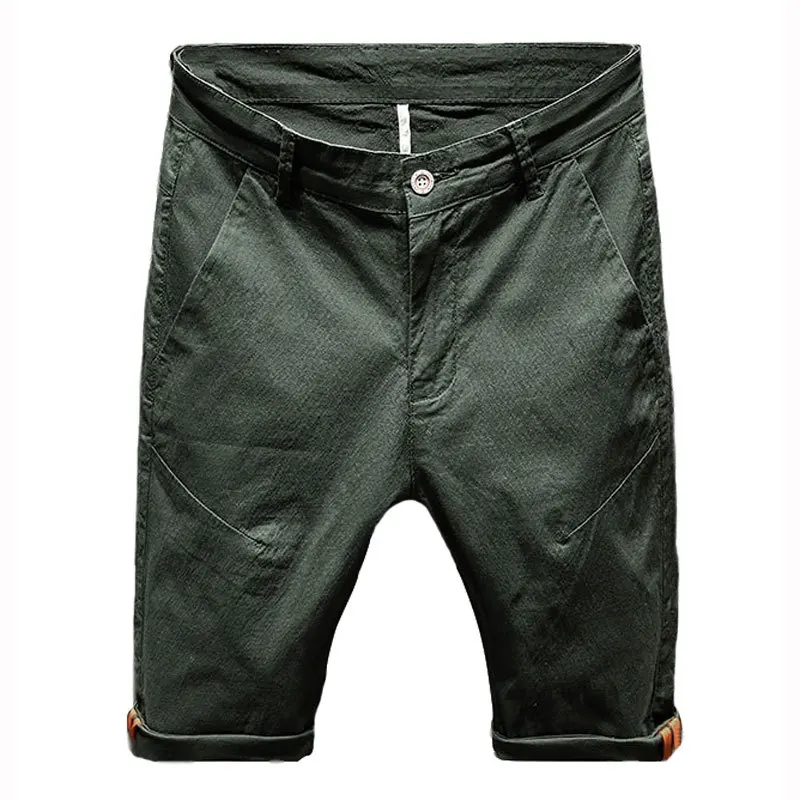 Повседневные новые летние Брендовые мужские шорты, одежда, однотонные шорты-бермуды, мужские высококачественные стрейчевый облегающий шорты
