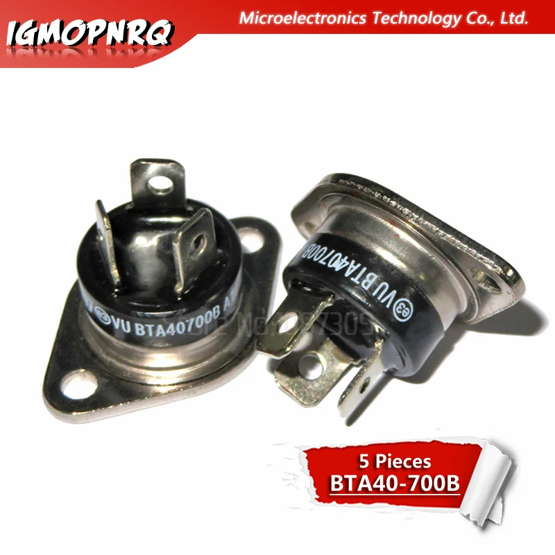 

Free shipping 5pcs/lot BTA40-700B BTA40600B 800B thyristor module SCR 40A 700V new original