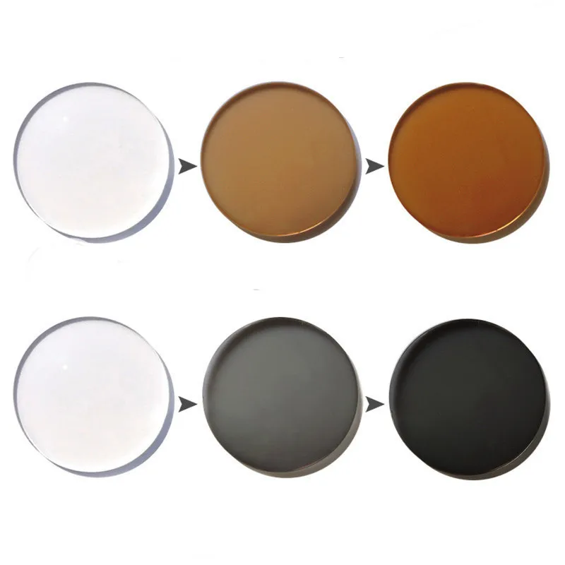 

MINCL/ 1.56 Index Single Vision Aspheric Photochromic Lens Prescription Myopia Presbyopia Eye Glasses Lens Anti-Radiation FML