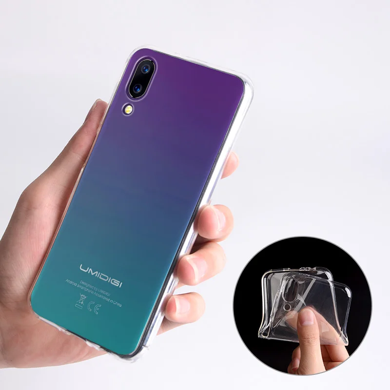 Роскошный мягкий силиконовый чехол из ТПУ для Umidigi One, защитный чехол для телефона s для Umidigi One Pro, чехол, капа, Fundas