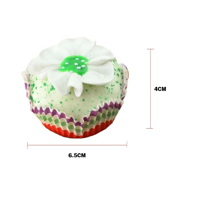 1 шт. искусственное пирожное десерт модель цветок Форма реалистичные еда дисплей подставки для фотографий ремесла украшения дома