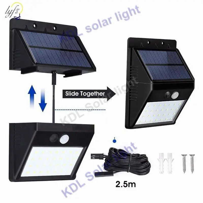 Обновление 20/30 led 500лм Солнечный свет раздельный монтаж pIR motion 3 senser vs38/48/28/10/55/20 для