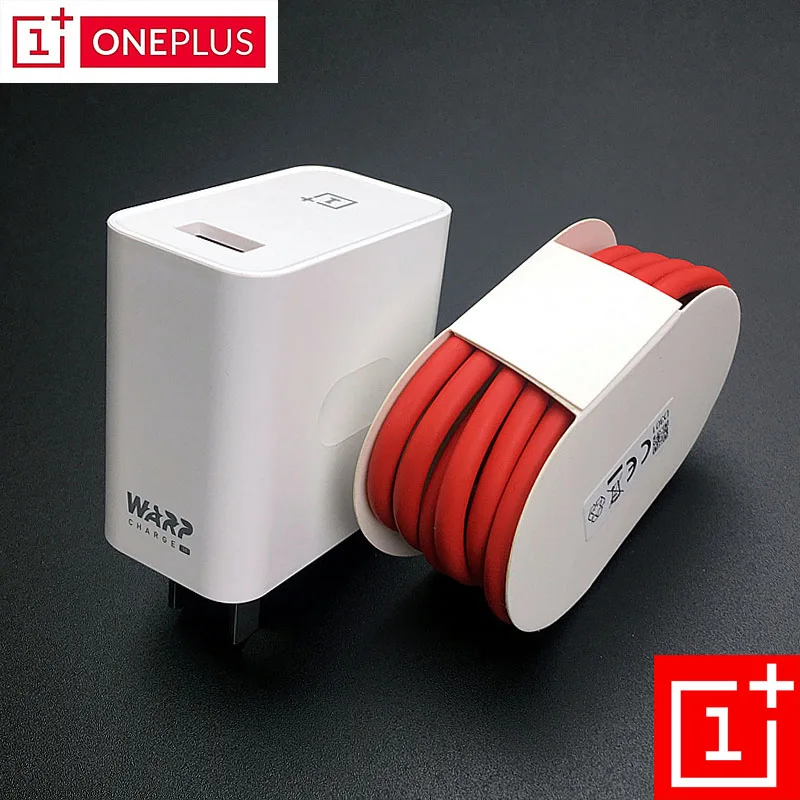 OnePlus 7 pro варп зарядное устройство 30 мощность варп быстрое зарядное устройство 30 Вт ЕС зарядное устройство адаптер 6A Красный Тип c круглая линия Быстрая отправка 30 Вт