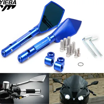 

CNC Motorcycle Rearview Mirrors Rear View Side Mirror FOR YAMAHA XP500 XP530 XT660/X/R/Z 04-17 YBR 125 SUZUKI GSXR 600 750 1000