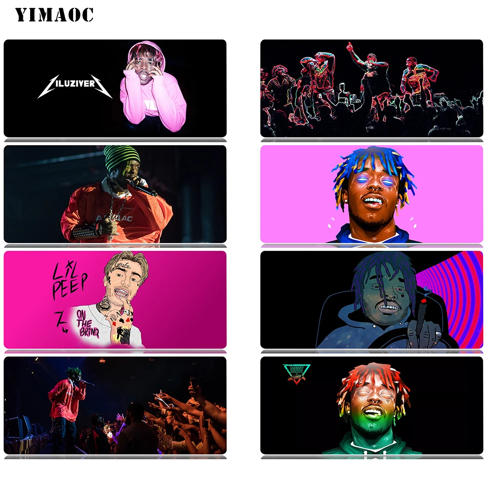 YIMAOC Lil uzi VERT Коврик для компьютерной мыши коврик для мыши Противоскользящий натуральный резиновый игровой коврик для мыши 30x60 см