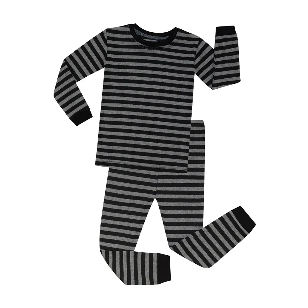 Новые пижамные комплекты с принтом совы для маленьких девочек пижамы для детей от 1 до 8 лет, vetement enfant fille, детская одежда для сна, детские пижамы с единорогом - Цвет: PB09
