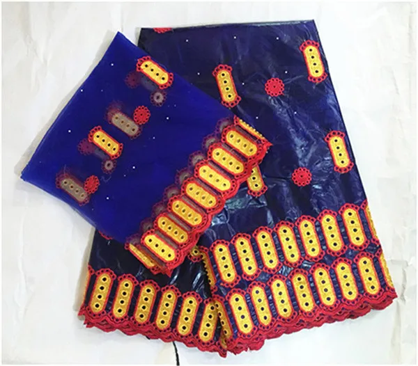 as picture Bazin brode getzner indian fabric guinea brocade fabric with stones latest cotton bazin riche getzner 5+2yards/lot - Цвет: as picture