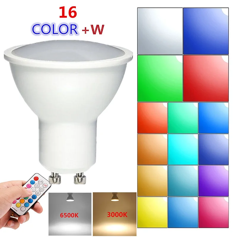 Litwod z20 3 W RGB + Wspotlights 3 W Цветные споты RGB + белый свет чашки прожекторы RGB красочные огни на дистанционном управлении