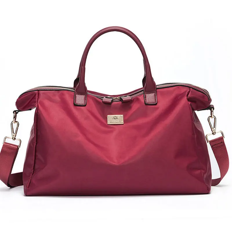 

Women's Gym Bag For Fitness Handbags Tote Shoulder Sports Bags Outdoor Crossbody Pouch Short Journey Travel Tas Bolsa XA681-1WD