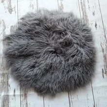 Вьющиеся шерсть слой валяное одеяло фон трикотажные коренастый одеяло для новорожденных корзина писака Детские Гнездо наполнитель пеленать фон