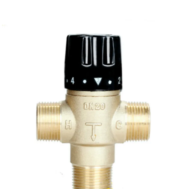 Термостатический смесительный клапан из латуни смеситель для ванной комнаты контроль температуры термостатический клапан обустройство дома DN20