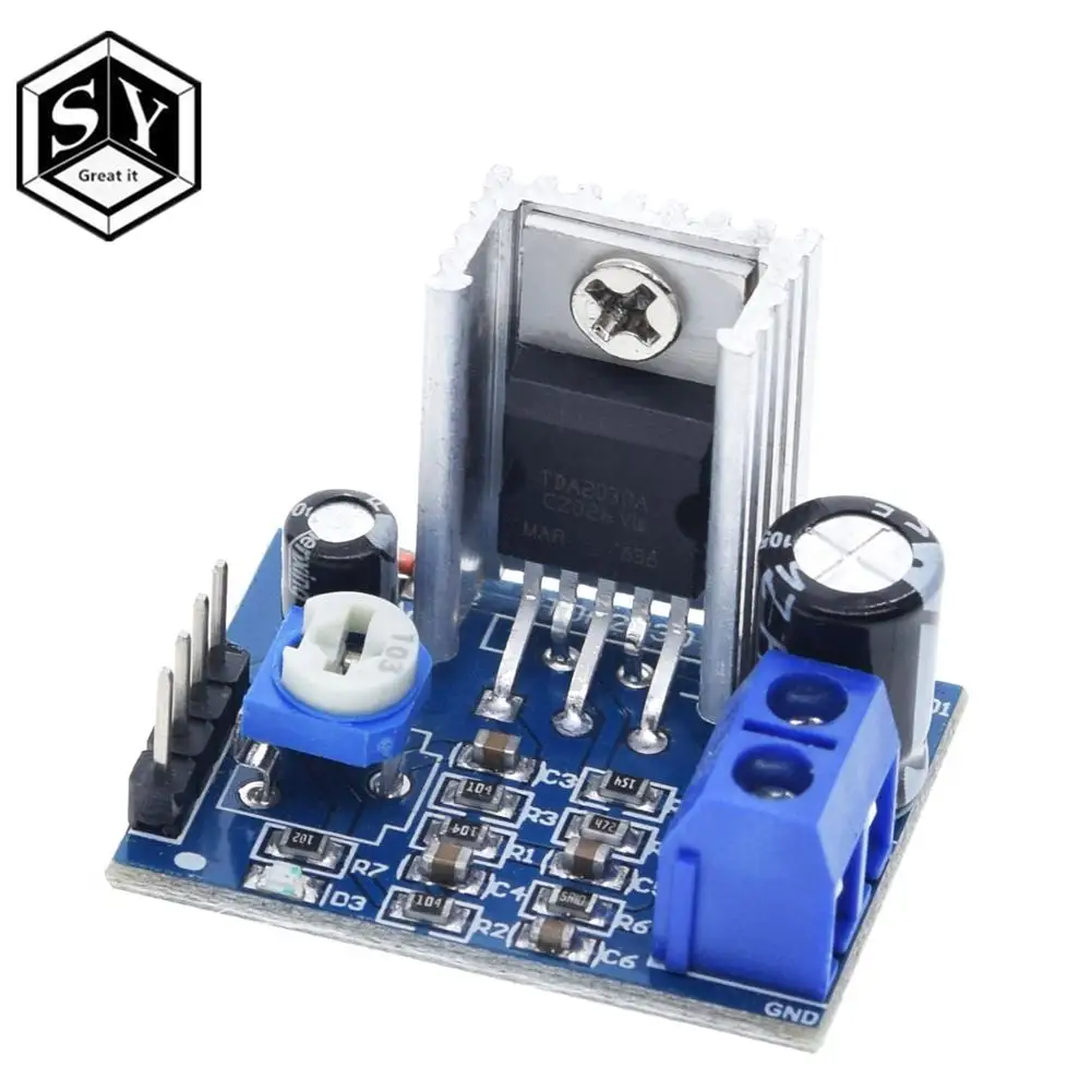 

1PCS TDA2030A Module Single Power Supply Audio Amplifier Board Module