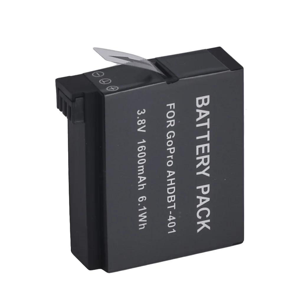 AHDBT 401 1600mah батарея для камеры Gopro Hero 4 Go Pro Hero4 Black HERO4 Silv экшн 401|battery battery battery|battery