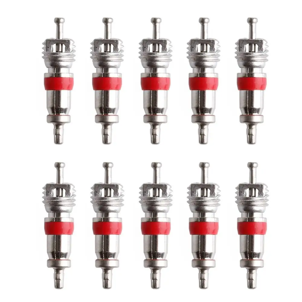 

10Pcs/set Car Truck Replacement Tire Tyre Valve Stem Core Part Tire Tyre Zinc Alloy Valve Stem Core Part