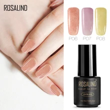 ROSALIND гель 1 S черная бутылка 7 мл эффект искусственного меха P01-12 гель лак для ногтей УФ светодиодный долговечный 3D гель лак