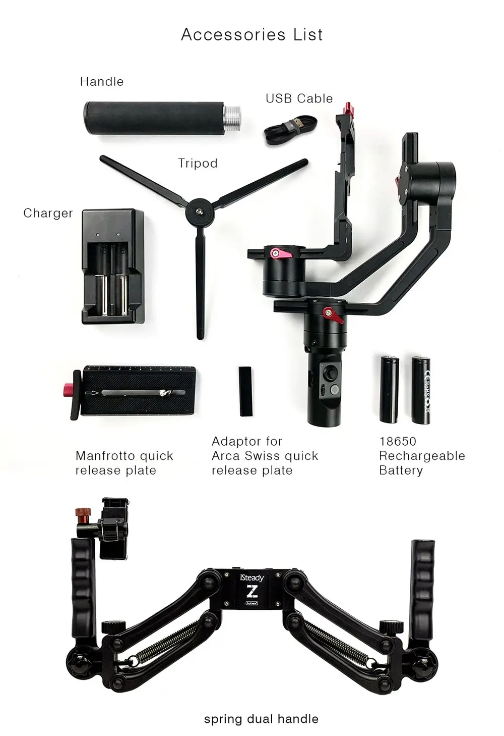 Hohem iSteady Шестерни 3-осевой ручной шарнирный стабилизатор для камеры GoPro для цифровой зеркальной камеры Mirroless Камера для sony A7 с пружинным кран с двойной ручкой