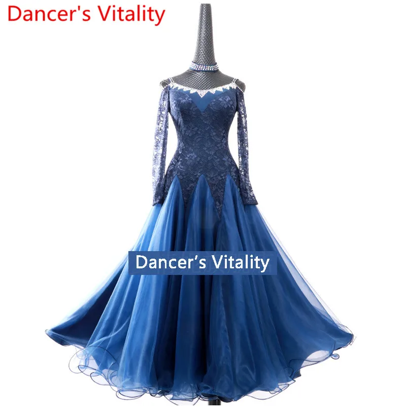 

Modern dance dress women ballroom dance competition dress waltz dance dress adult female performance dance big swing dress