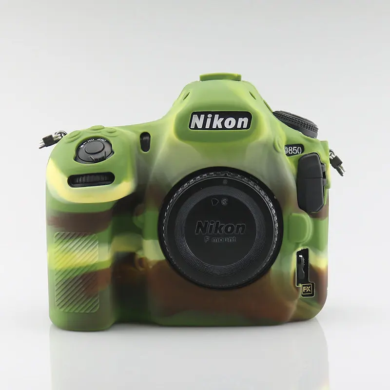 Carrying Rubber Silicon Case Body Cover Frame Skin for Nikon D800 D810 Camera