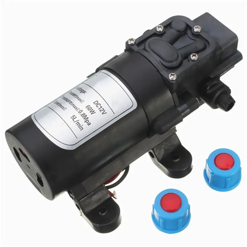 

MTGATHER Newest 1PC 5L/Min DC 12V 70W 0142 Motor High Pressure Diaphragm Water Self Priming Pump Wholesale Price