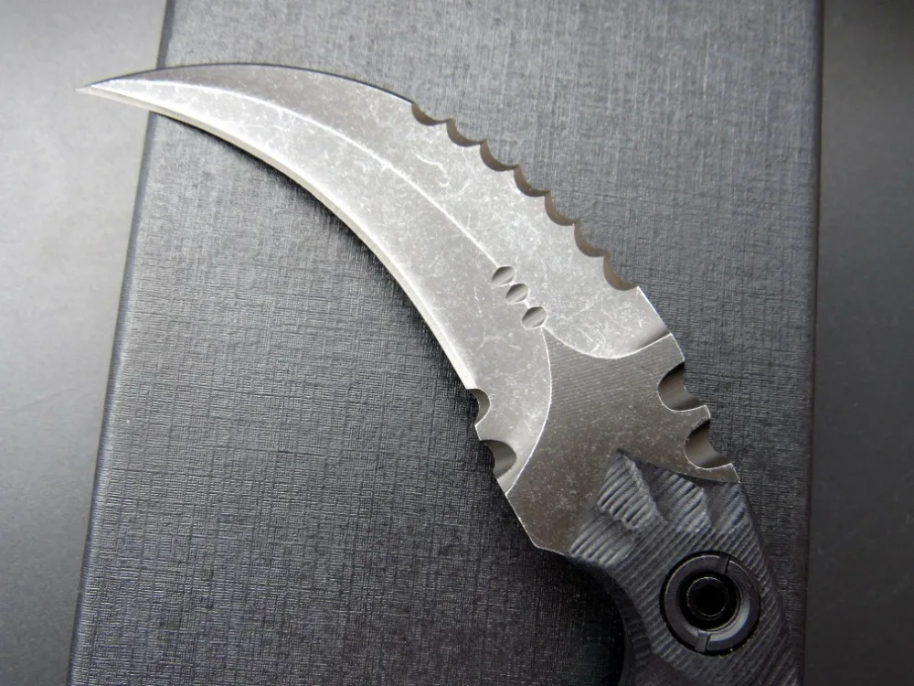 Eafengrow C1691 нож Karambit CS GO тактические коготь ножи счетчик удара ножи Открытый выживания охотничий нож кемпинг инструменты