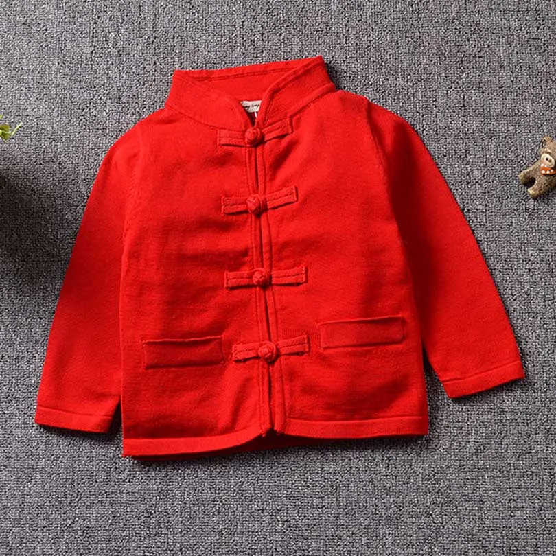 

Spring Autumn Children Tang Tops Traditional Uniforms Martial Arts Kungfu Girl Boy Tai Chi Clothing Chinese New Years