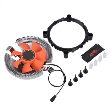 

80 * 80 * 25mm 3 PIN Computer CPU Cooling Cooler Ultra-quiet Fan Heat Sink For Intel AMD Series Desktops