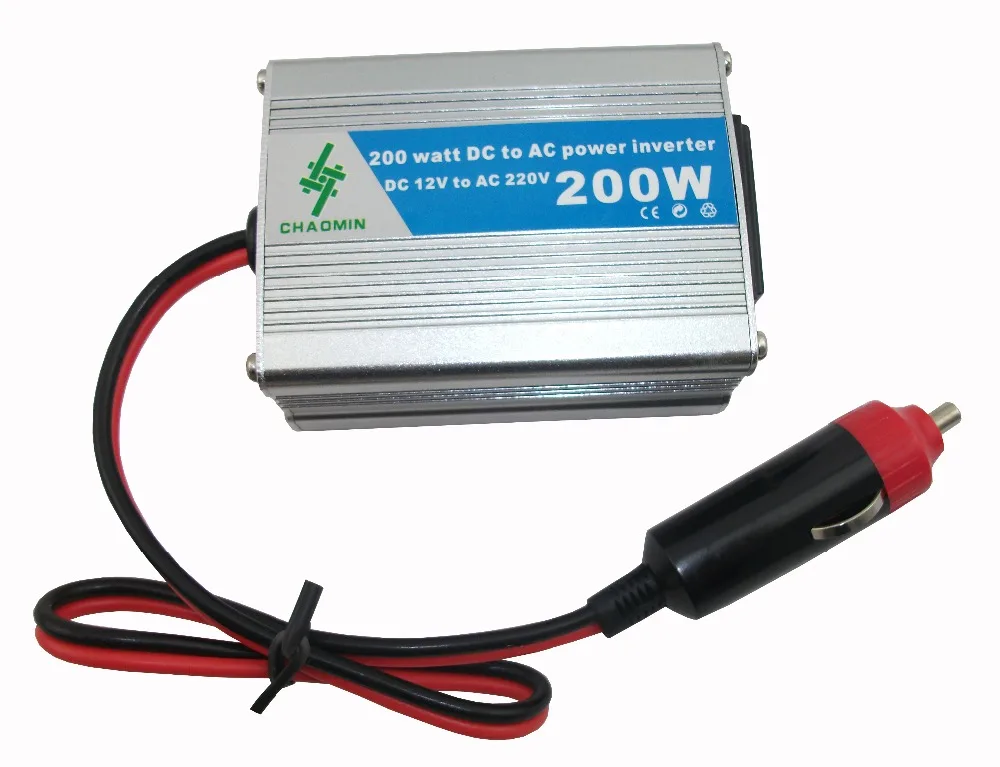 DC 12 В к AC220 V100W150W300W500W 200 Вт Модифицированная синусоида Портативный Автомобильный Инвертор адаптер зарядное устройство конвертер трансформатор