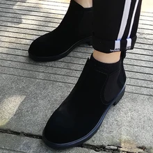 AME British Style Martin Ankle Boots Women Black Shoes Slip-On Breathable 3.5CM Chelsea Booties J510 цена AME British Style Martin Ankle Boots Women Black Shoes Slip-On Breathable 3.5CM Chelsea Booties J510 цены онлайн