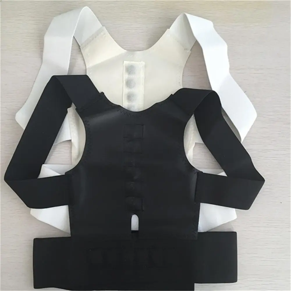 

Magnetic Back Shoulder Posture Corrector Back Support Orthopedic Back Brace Belts Simple Unisex Posture Corrector Health Care