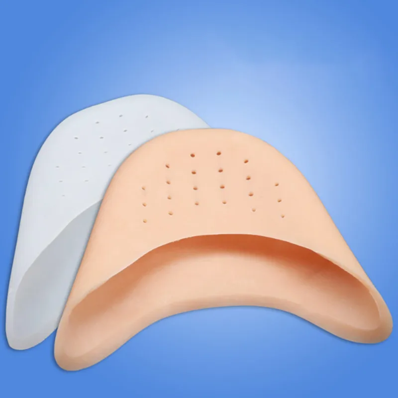 Protector de dedo Gel de silicona puntera cubierta para tacones altos dedos almohadillas suaves protectores para zapatos de Ballet cuidado de los pies herramientas