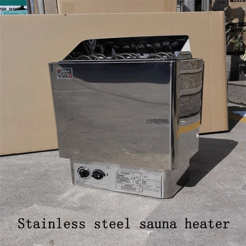 

9KW Sauna Stove Steam Generator for Shower Stainless Steel Sauna Heater Dry Sauna Oven Household Heating furnace CE certificated