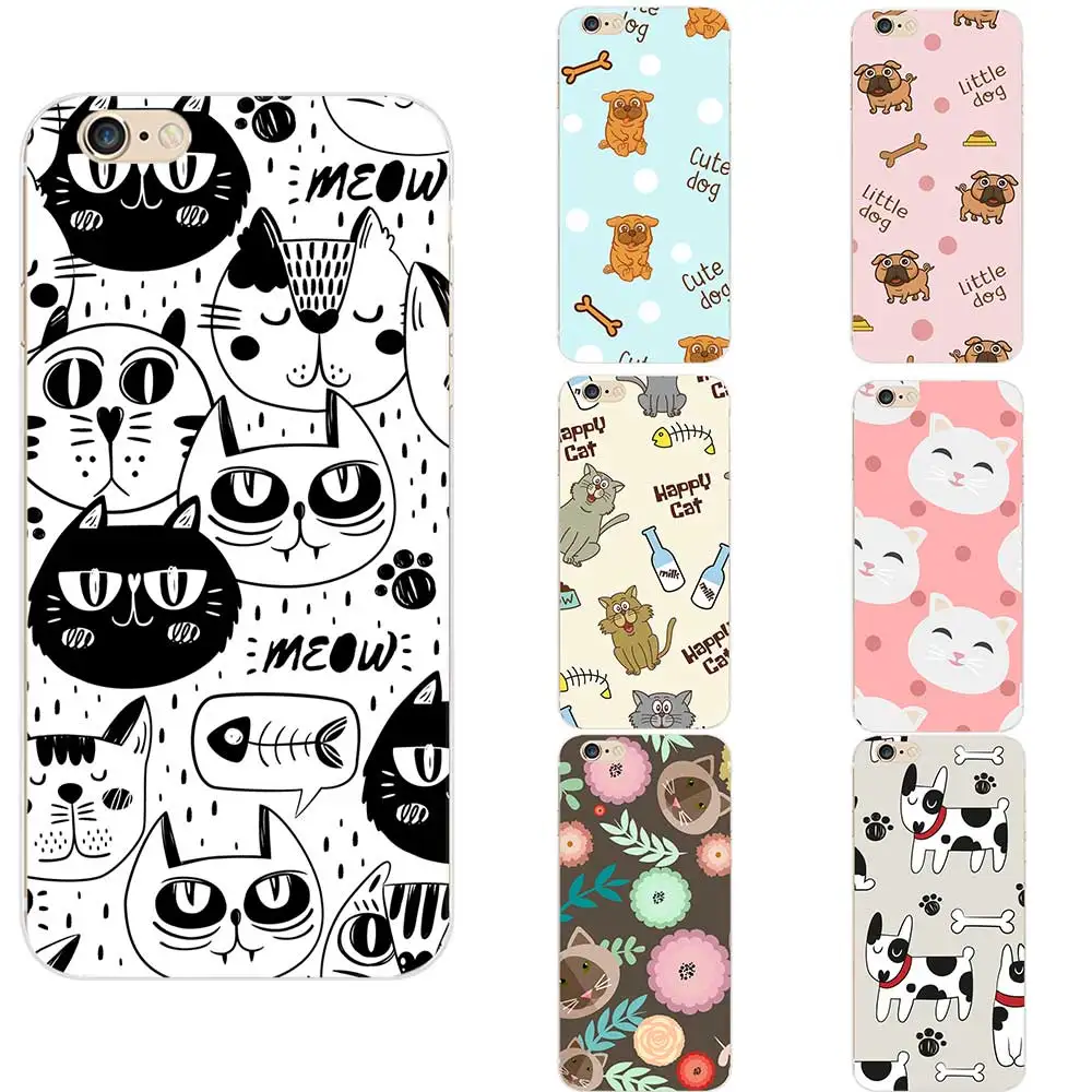 Персонализированные детские чехлы для телефонов из ТПУ с изображением милой