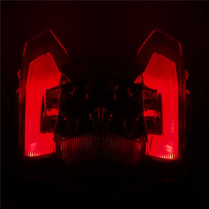 E Mark Light Guide Led интегрированный задний фонарь задние стоп Сигналы поворота свет дым