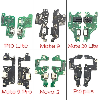 

10pcs/lot For Huawei P9 P10 P20 Lite Plus Mate 8 9 10 20 Nova 2 3 3i 4 USB Charging Port Dock Charger Plug Connector Board Flex