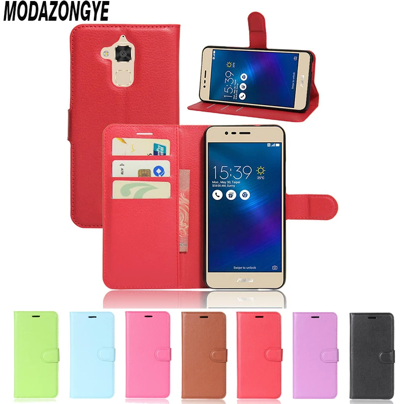 

Asus X008d Case PU Leather Cover Phone Case Asus Zenfone 3 Max ZC520TL ZC ZC520 520 520TL TL X008D X 008D X008DA Case Flip 5.2