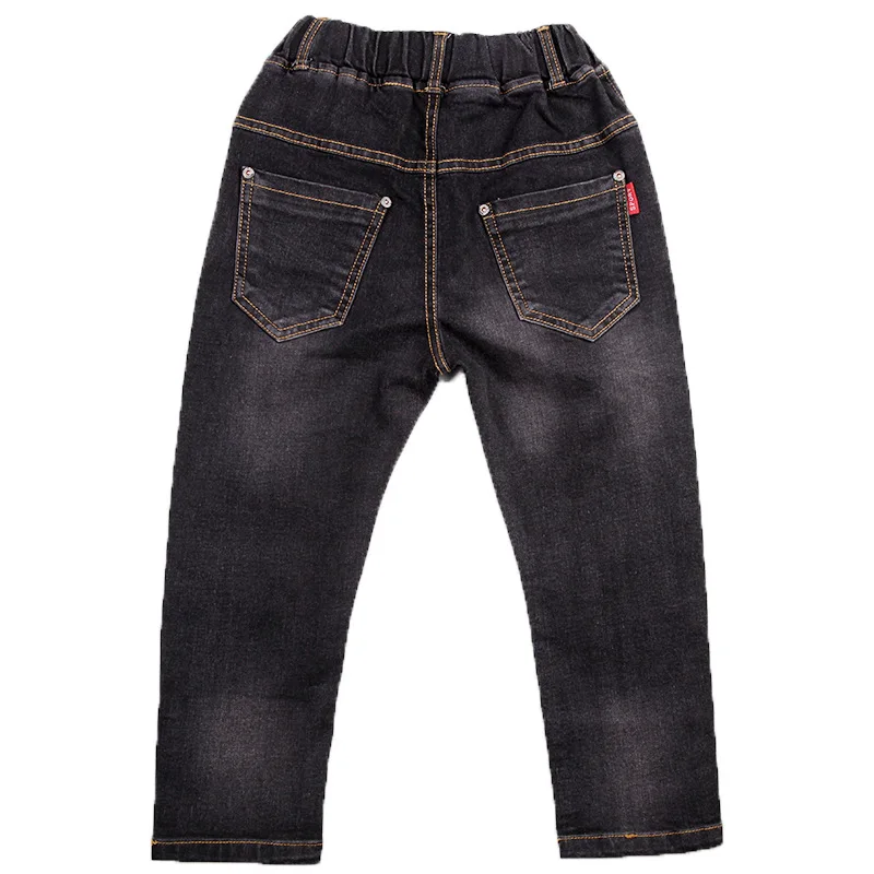 Boys Jeans 3-18T Boy Jeans New Fashion Spring Autumn Teens Loose Elastic Casual Solid Children Clothes Cowboy Pants