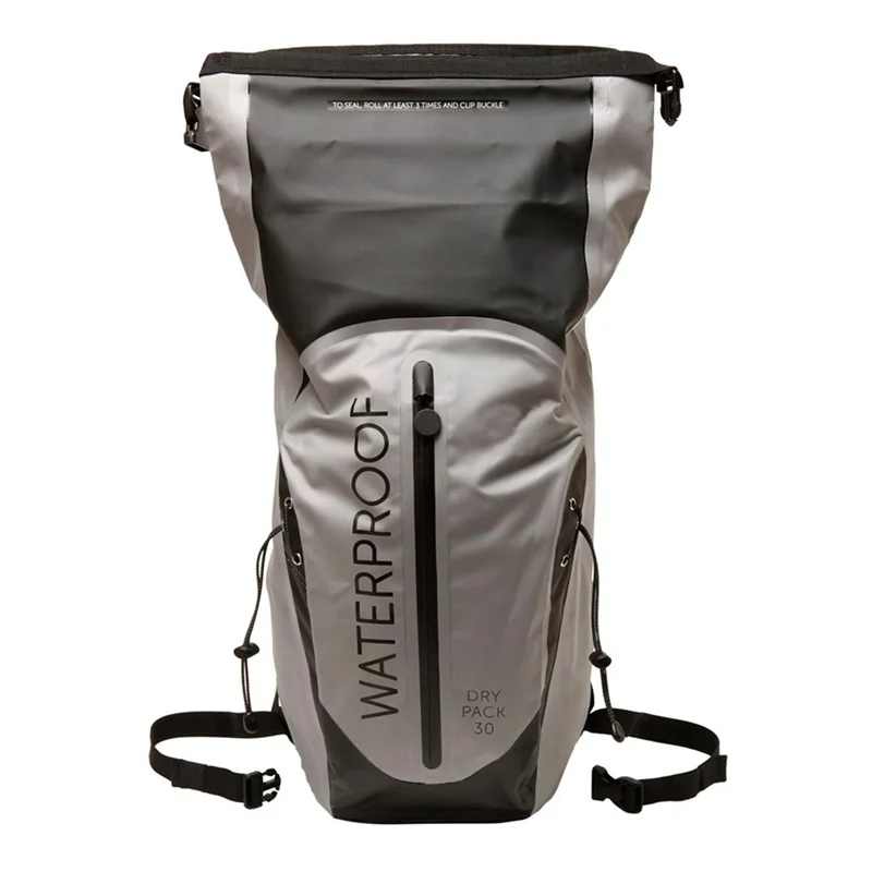 

30L Waterproof Roll Top Dry Bag Backpack With Padded Laptop Bag Storage Bags Zipper Bag for Hiking Camping Cyling Water Sports