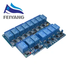 5v 1 2 4 8 канальный релейный модуль с оптроном. Релейный выход 1 2 4 8 модуль реле для arduino