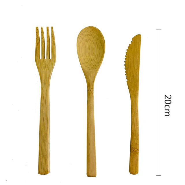 Totally Bamboo Take Along Reusable Utensil Set with Travel Case