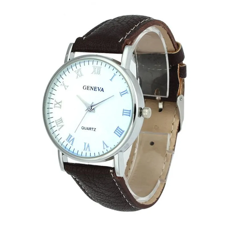 Brand Quartz Watches Men's Fashion Blue Ray Glass Quartz Analog Wrist Watch Male Hour Men Clock Relogio Masculino M10 (7)