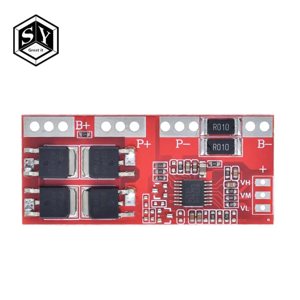 4S 30A High Current Li-ion Lithium Battery 18650 Charger Protection Board Module 14.4V 14.8V 16.8V Overcharge Over Short Circuit