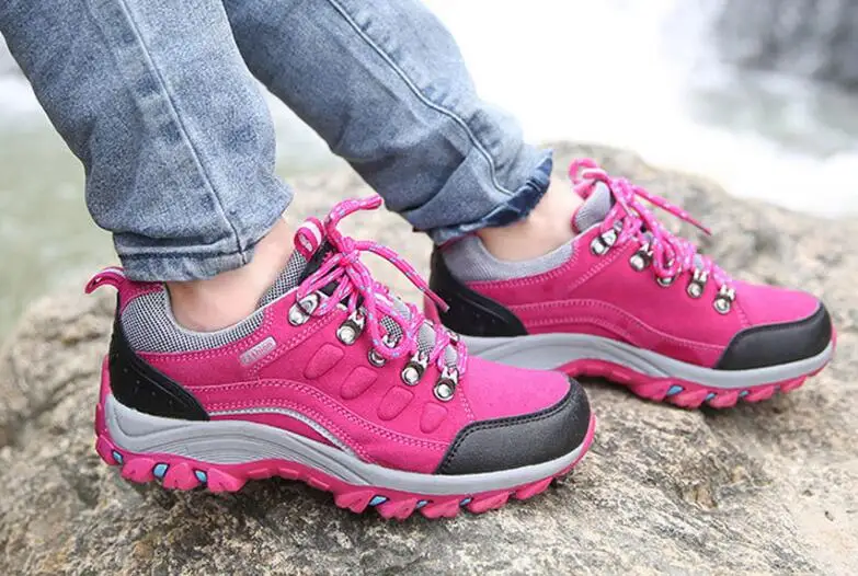 Женская обувь для пеших прогулок; водонепроницаемые спортивные удобные дышащие кроссовки для прогулок; женские кроссовки