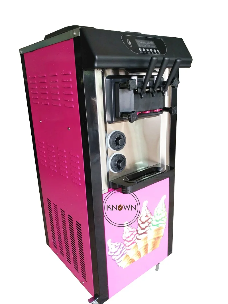 

Ice cream maker Commercial Soft Ice cream machine Icecream machine Yogurt machine 2000W 3 Flavor 220V