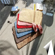 Yebeile несколько размеров коврик для ванной коврик памяти ковры Туалет абсорбирующие коврики кухня Нескользящие коврики жесткая тяга ковер толще