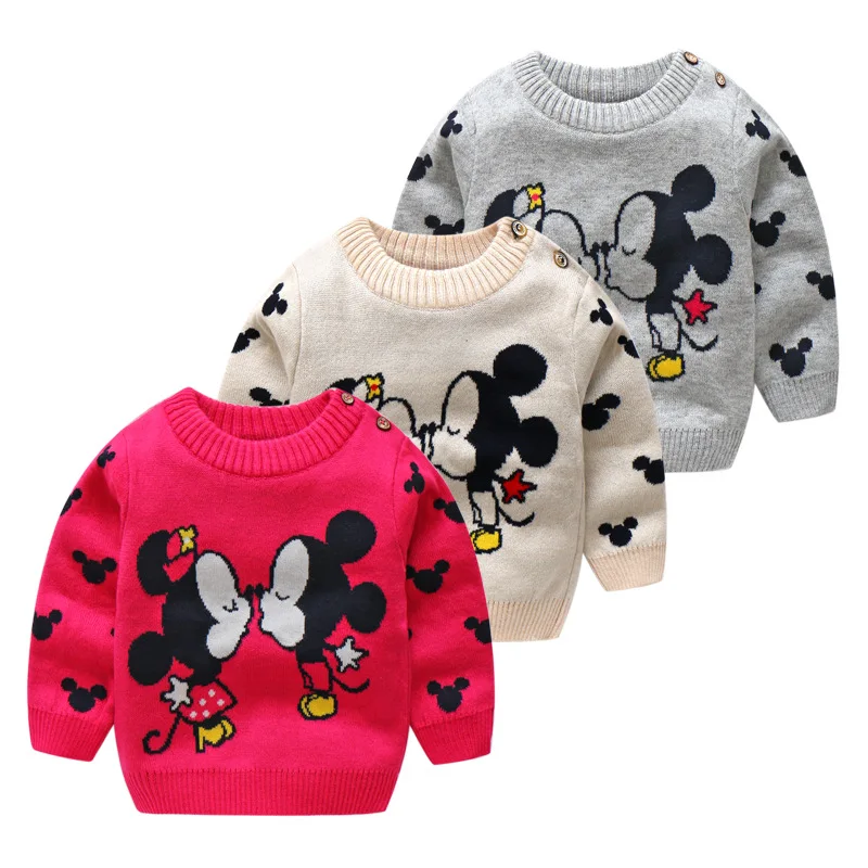 BibiCola/Детский свитер; осенний кардиган с героями мультфильмов; Верхняя одежда для малышей; bebe; спортивные костюмы; вязаный свитер для маленьких девочек