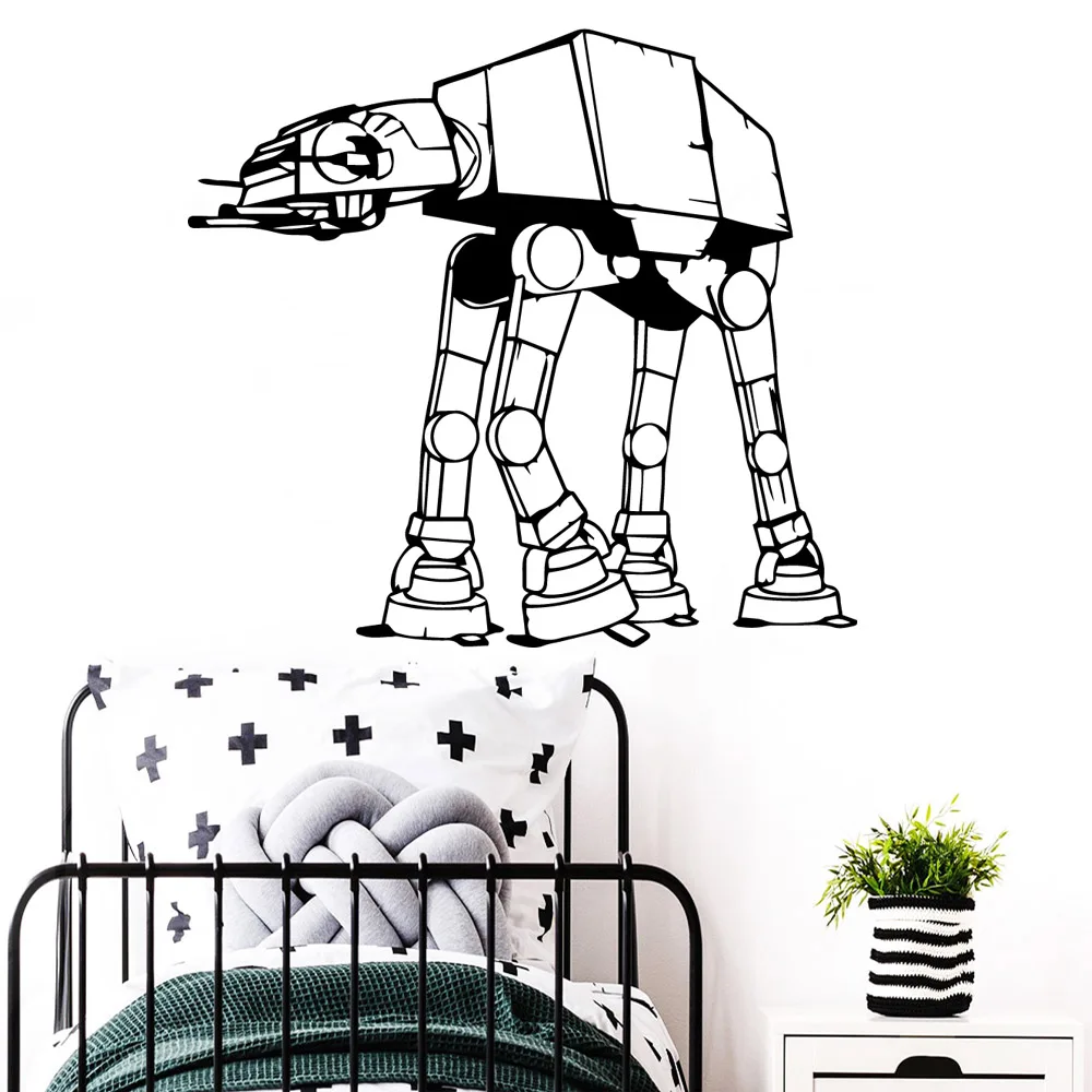 

Drop Shipping star wars Decal Removable Vinyl Mural Poster For Kids Room Living Room Home Decor Pvc Wall Decals